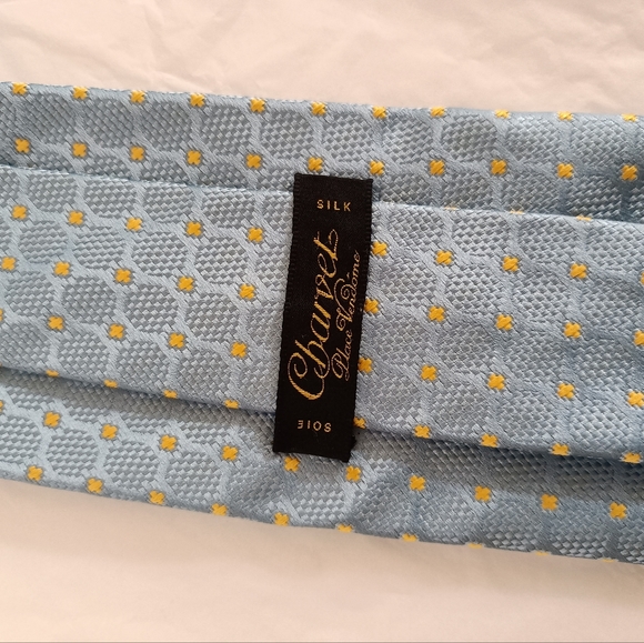 Charvet Geometric men's silk tie - Picture 7 of 12